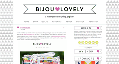 Desktop Screenshot of bijoulovelydesigns.com