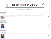 Tablet Screenshot of bijoulovelydesigns.com